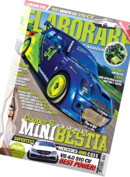 Elaborare – Luglio-Agosto 2016 Cover