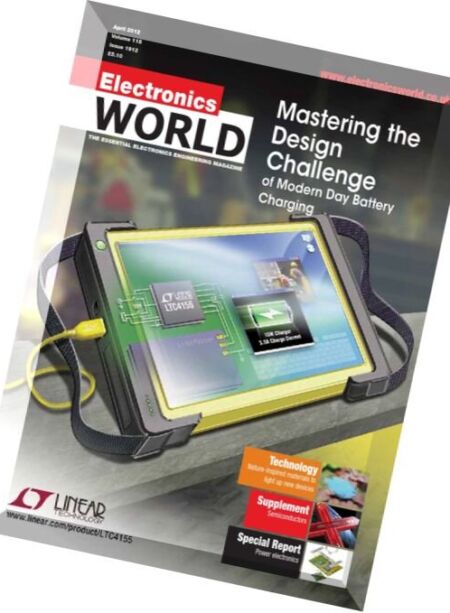 Electronics World – April 2012 Cover