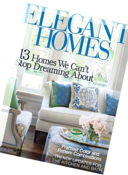 Elegant Homes – Fall-Winter 2016 Cover