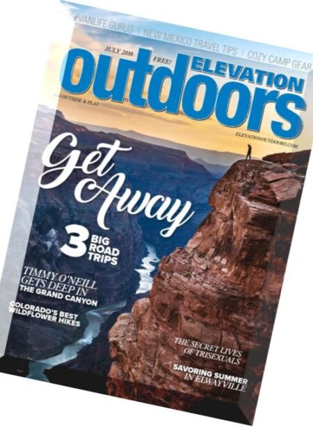 Elevation Outdoors – July 2016 Cover
