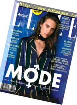 Elle Belgium – Septembrer 2016 (dutch version)