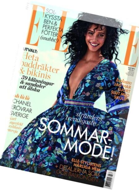 Elle Sweden – Juni 2016 Cover