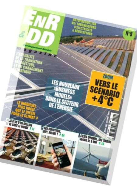 EnR et Developpement Durable – Juillet-Septembre 2016 Cover