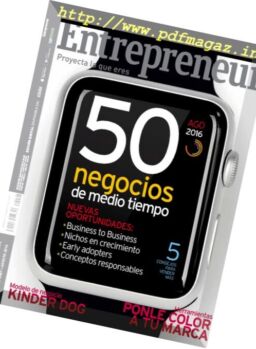 Entrepreneur Mexico – Agosto 2016