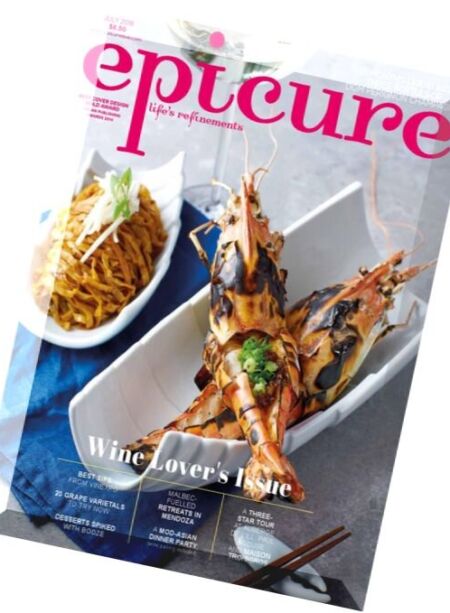 epicure – July 2016 Cover