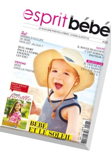 Esprit Bebe – Juillet-Aout 2016 Cover