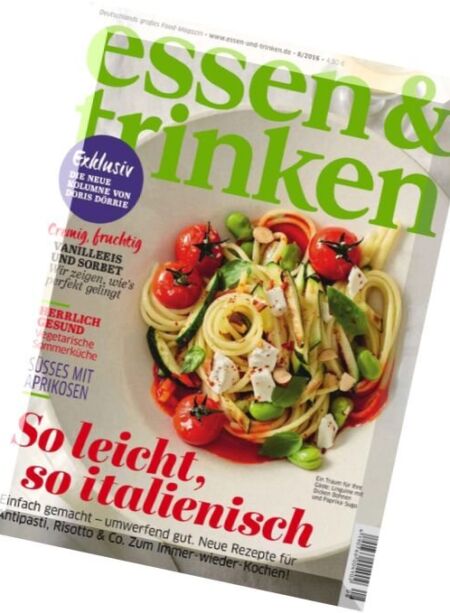 Essen und Trinken – August 20166 Cover