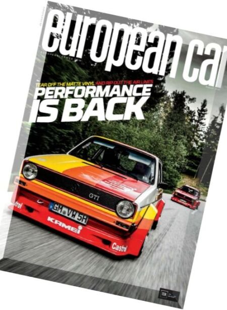 European Car – August 2016 Cover
