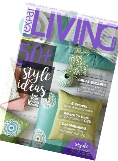 Expat Living Singapore – July 2016 Cover