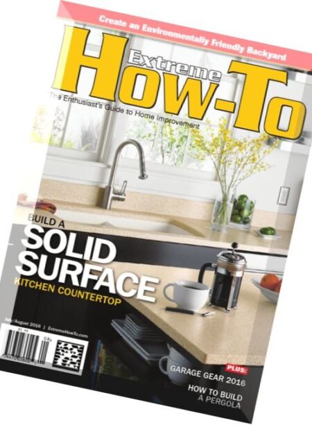 Extreme How-To Magazine – July-August 2016 Cover
