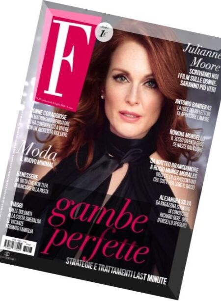 F – 6 Luglio 2016 Cover