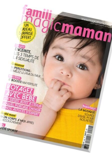 Famili magicmaman – Aout-Septembre 2016 Cover