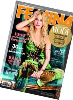 Femina Sweden – Juni 2016