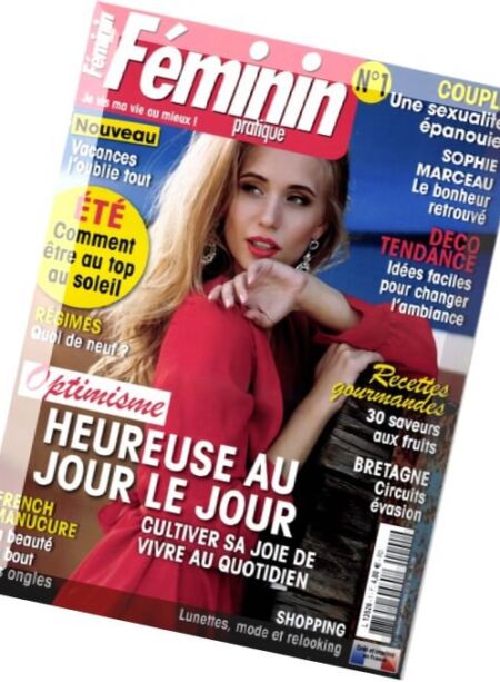 Feminin Pratique – Juillet-Aout 2016 Cover
