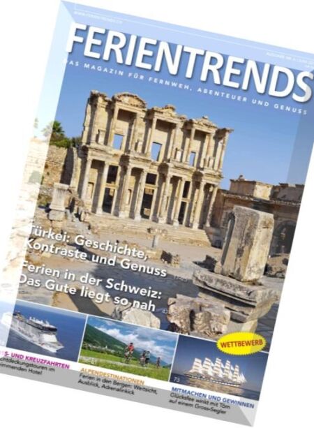 Ferientrends Magazin – Juni 2016 Cover