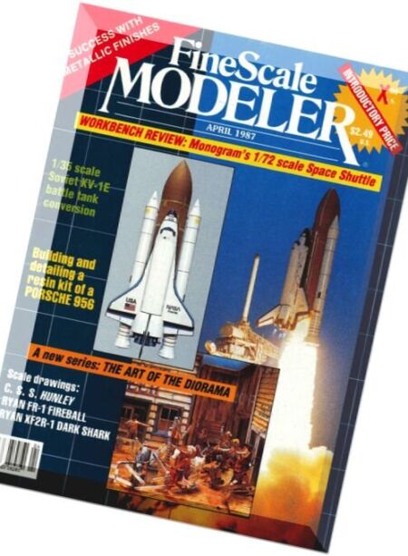 FineScale Modeler – April 1987 Cover