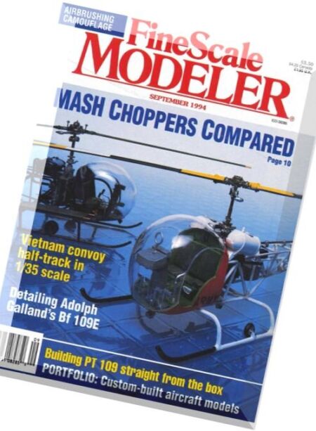 FineScale Modeler – September 1994 Cover