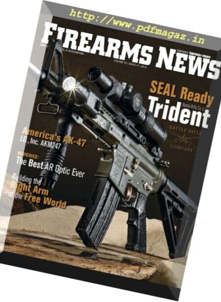 Firearms News – Volume 70 Issue 17 2016 Cover