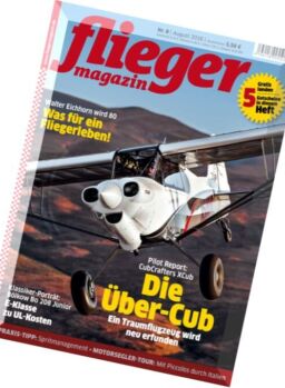 fliegermagazin – August 2016
