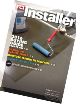 Floor Covering Installer – July-August 2016