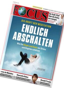 Focus – 16 Juli 2016