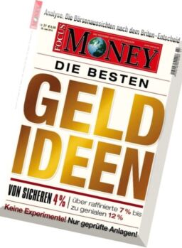 Focus Money – 29 Juni 2016