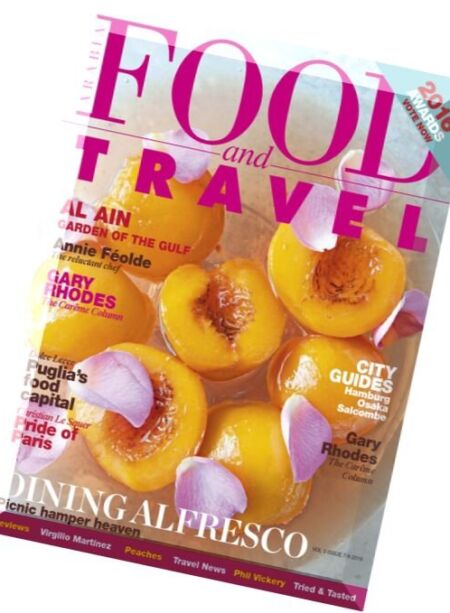 Food and Travel Arabia – Vol 3 Issue 7-8, 2016 Cover