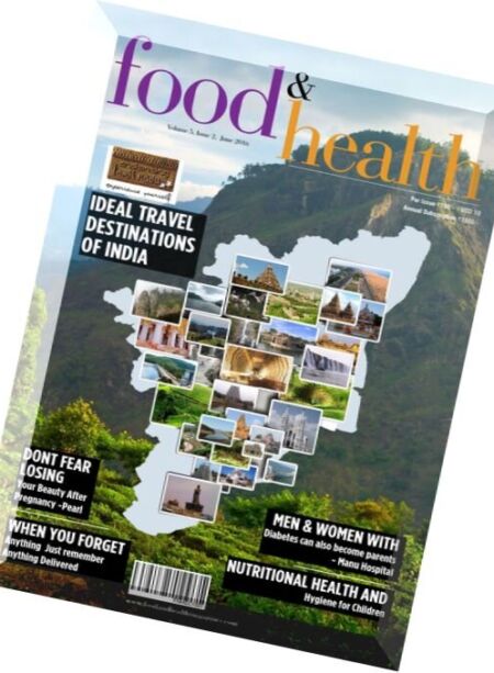 Food & Health – June 2016 Cover