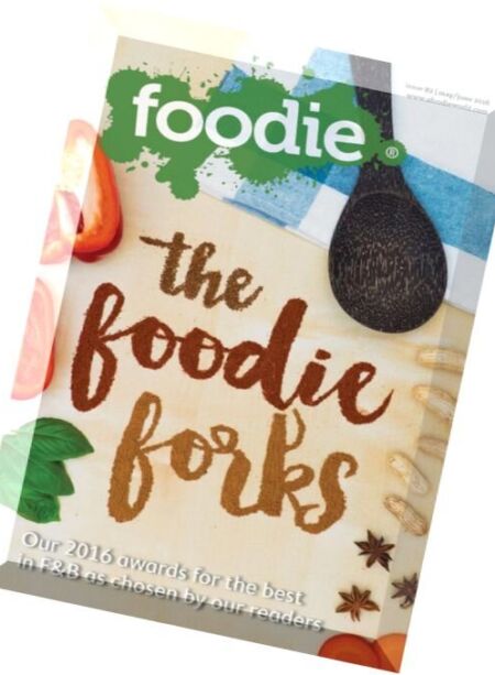 Foodie – May-June 2016 Cover
