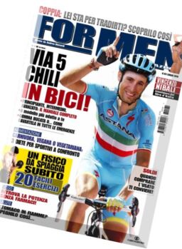 For Men Magazine – Luglio 2016
