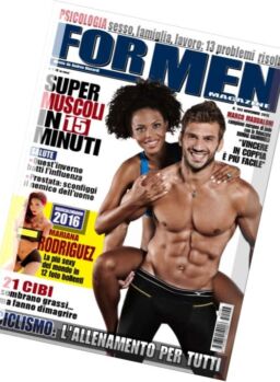 For Men Magazine – Novembre 2015