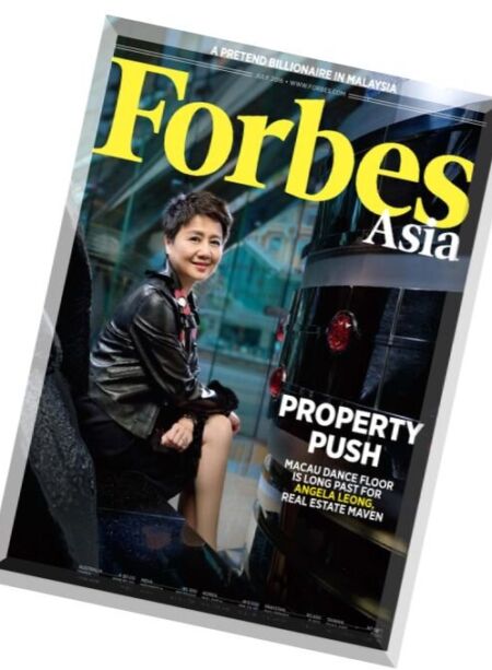 Forbes Asia – July 2016 Cover