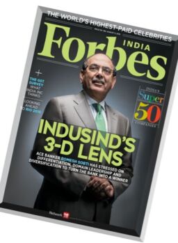 Forbes India – 5 August 2016
