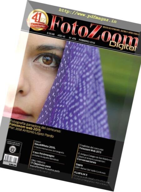 FotoZoom Digital – Febrero 2016 Cover