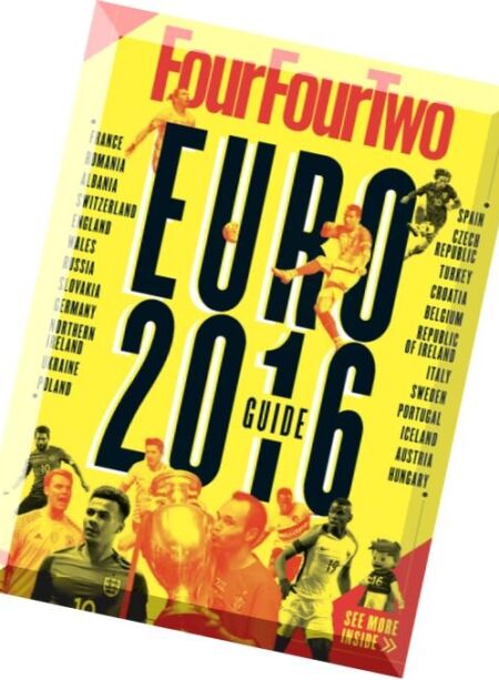 FourFourTwo UK – Euro 2016 Guide Cover