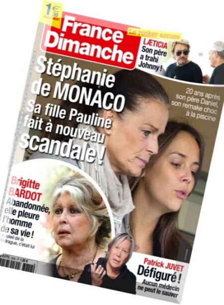 France Dimanche – 15 au 21 Juillet 2016 Cover