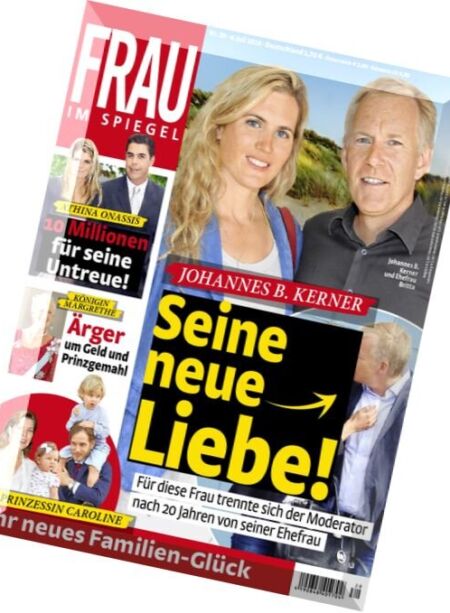 Frau im Spiegel – 6 Juli 2016 Cover