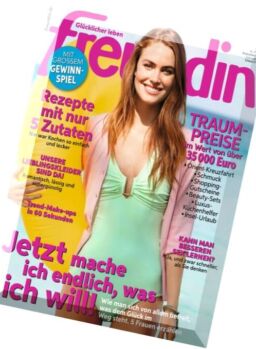 Freundin – Nr.15, 29 Juni 2016