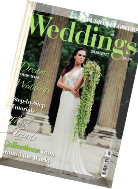 Fusion Flowers Weddings – 2016-2017 Cover