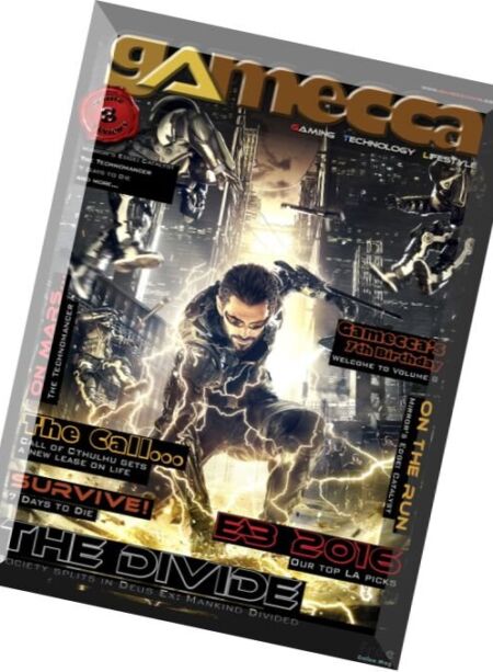 Gamecca Magazine – July 2016 Cover