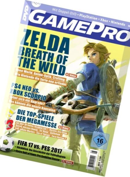 GamePro – August 2016 Cover