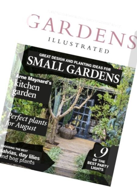 Gardens Illustrated – August 2016 Cover