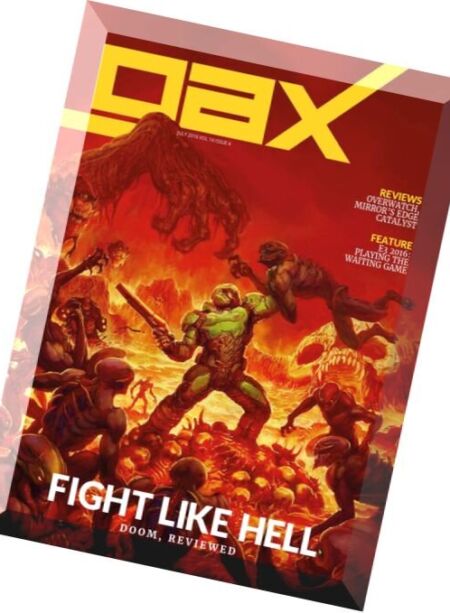 Gax – July 2016 Cover