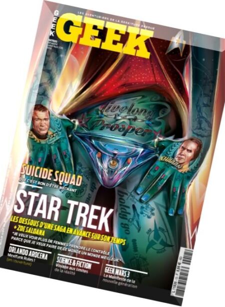 Geek – Juillet-Aout 2016 Cover