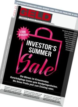 Geld Magazine – Juli 2016