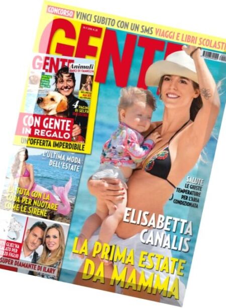 Gente Italia – 19 Luglio 2016 Cover