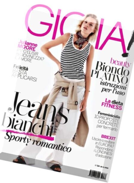 Gioia! – 25 Giugno 2016 Cover