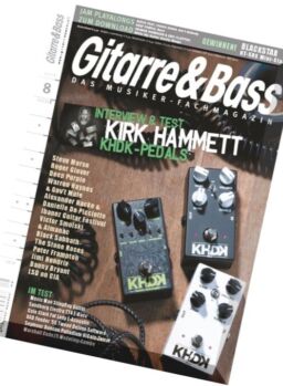 Gitarre & Bass – August 2016