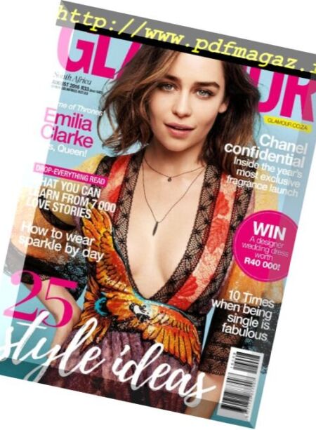 Glamour South Africa – August 2016 Cover
