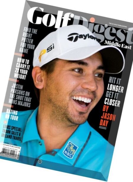 Golf Digest Middle East – July-August 2016 Cover